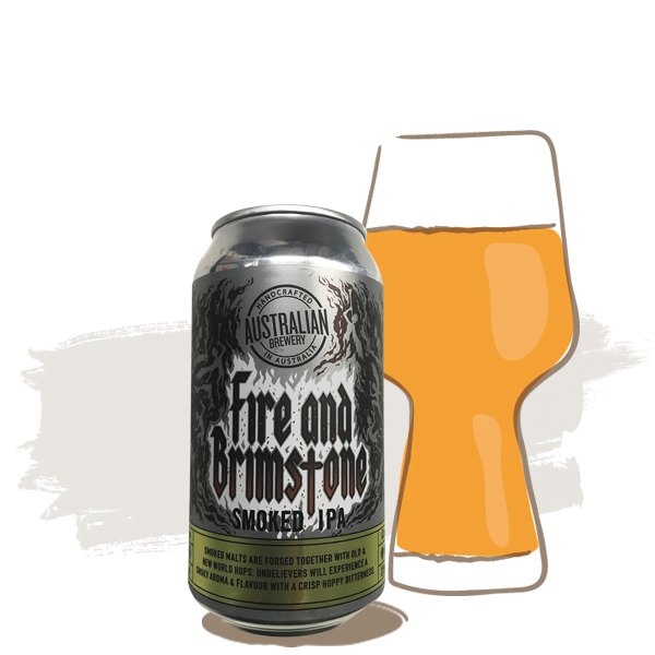 Australian Brewery Fire & Brimstone Smoked IPA