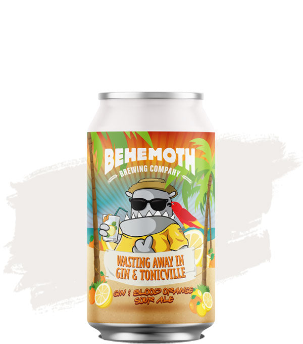 Chur/Behemoth Wasting Away in Gin & Tonicville Gin & Blood Orange Sour Ale - 24 Pack