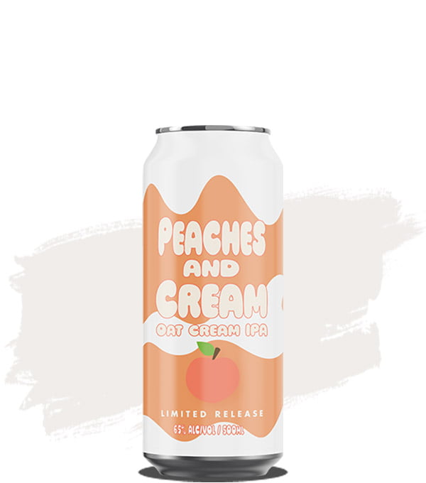 Dad & Daves Peaches And Cream Oat Cream IPA