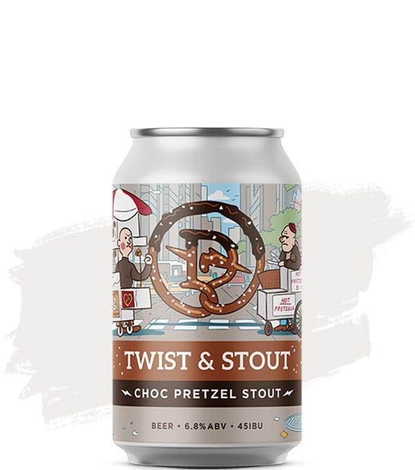 Dainton Twist & Stout Choc Pretzel Stout