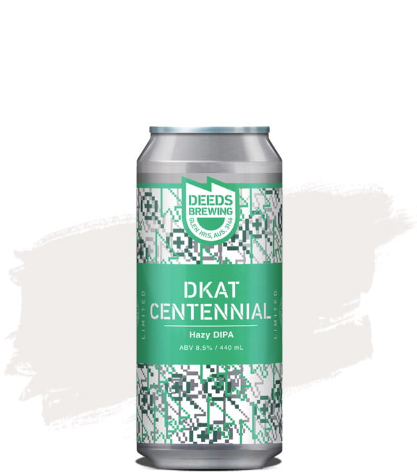 Deeds Brewing DKAT Centennial Hazy DIPA
