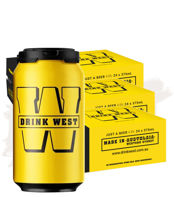 Bundle Buy (3x Drink West Lager - 24 Pack)