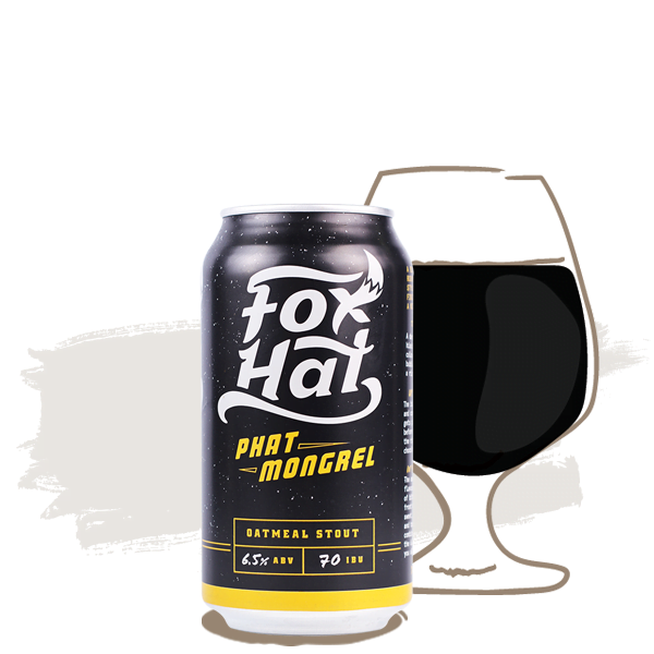 Fox Hat Phat Mongrel Oatmeal Stout