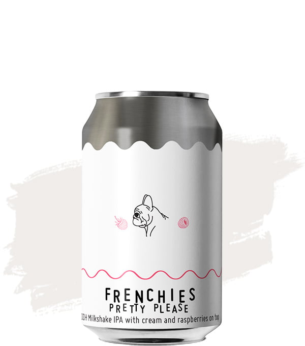 Frenchies Pretty Please Raspberry Milkshake IPA