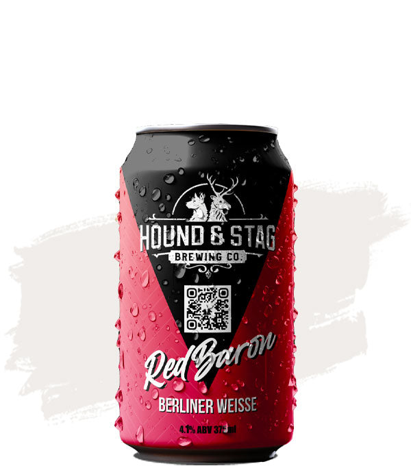 Hound and stag Brewing Red Baron Berliner Weisse