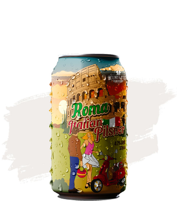 Hound and stag Brewing Roma Italian Pilsner