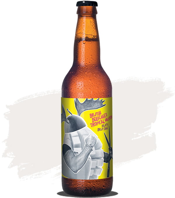 Moon Dog Brutus Beefcakes Tropical Vacation Fruity Brut DIPA