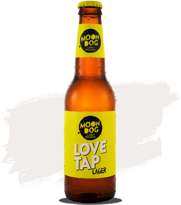 Moon Dog Love Tap Lager