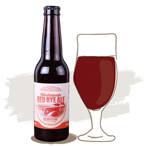 Newstead Wastelands Red Rye Ale