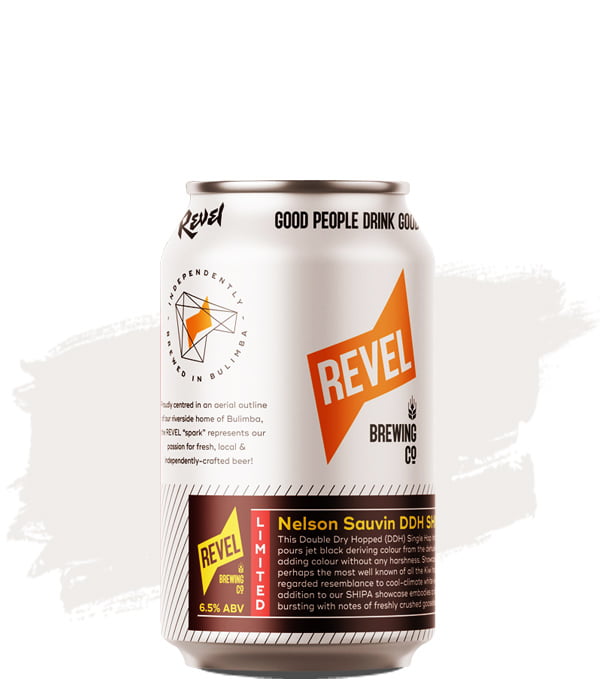 Revel Nelson Sauvin Double Dry Hopped Single Hop India Black Ale
