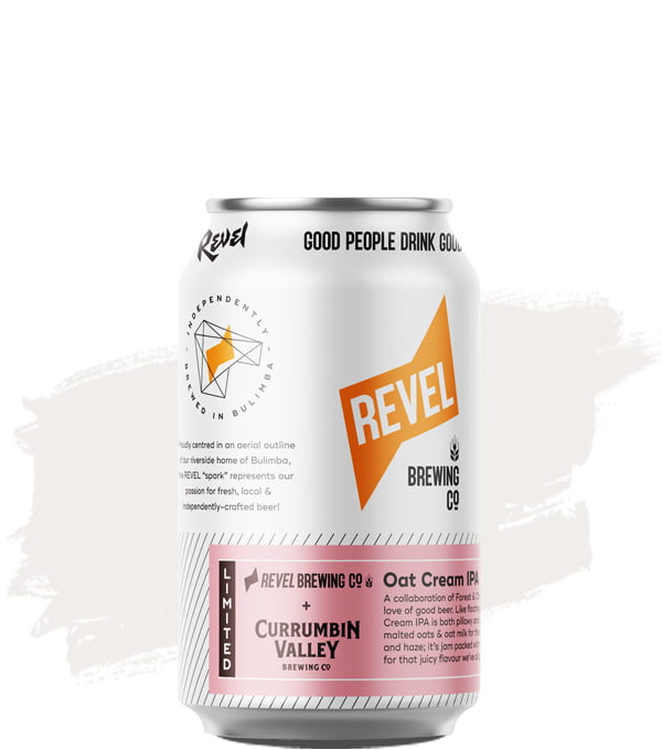 Revel X Currumbin Valley Oat Cream IPA