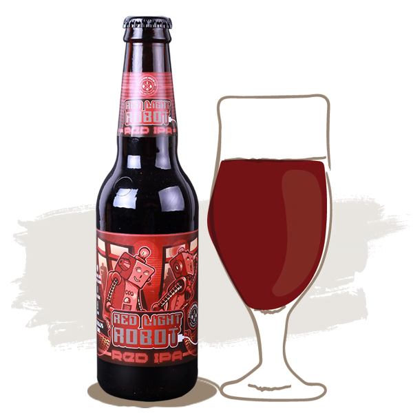 Stockade Red Light Robot Red IPA