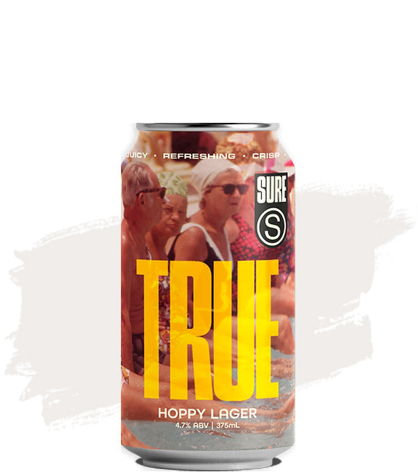 Sure Brewing True Juicy NZ Hop Lager - 24 Pack