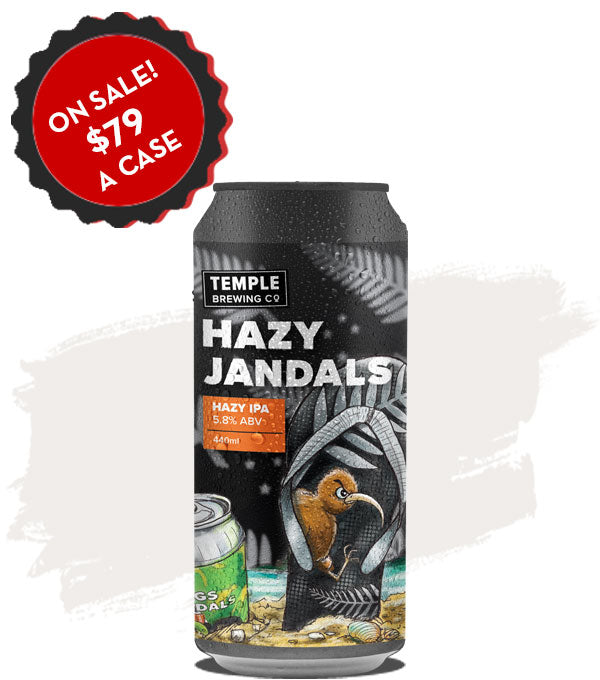 Temple Brewing Hazy Jandals Hazy IPA