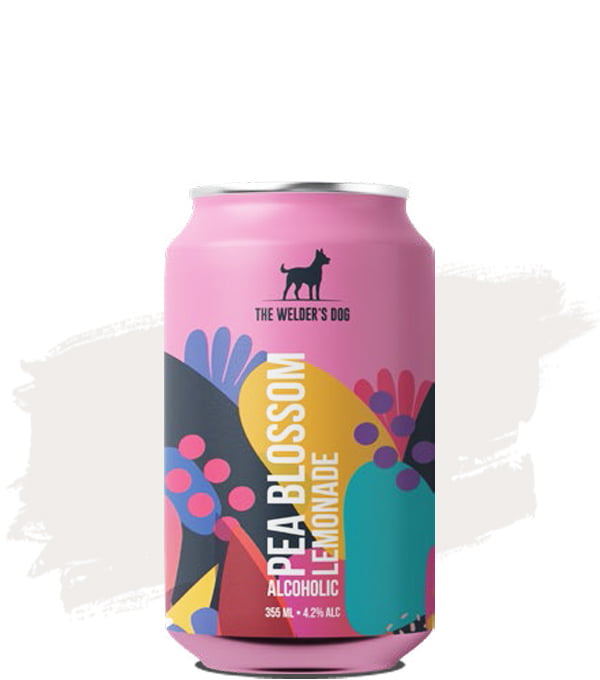 The Welder's Dog Pea Blossom Lemonade
