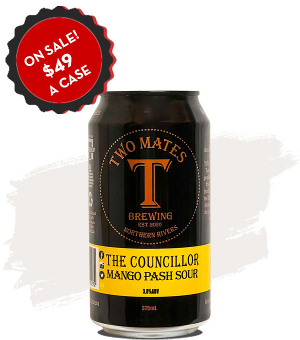 Two Mates Brewing The Councillor Mango Pash Sour - Case of 16
