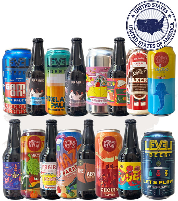 CRAFT BEER STAMP 1 – BEST OF USA PACK