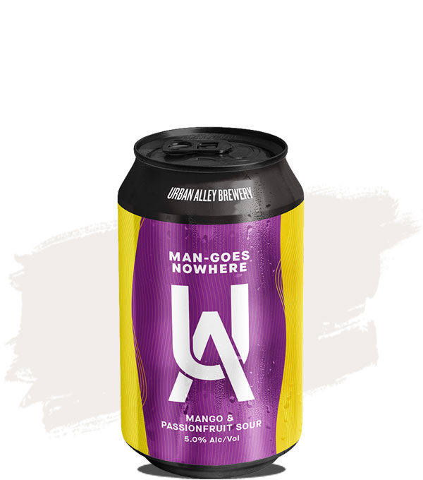 Urban Alley Man-Goes Nowhere Mango & Passionfruit Sour