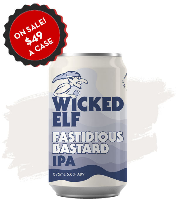Wicked Elf Fastidious Bastard IPA - Case of 12