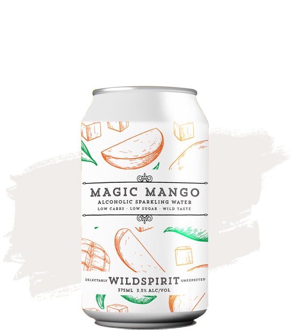 Wildspirit Magic Mango Alcoholic Sparkling Water