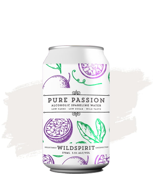 Wildspirit Pure Passion Alcoholic Sparkling Water