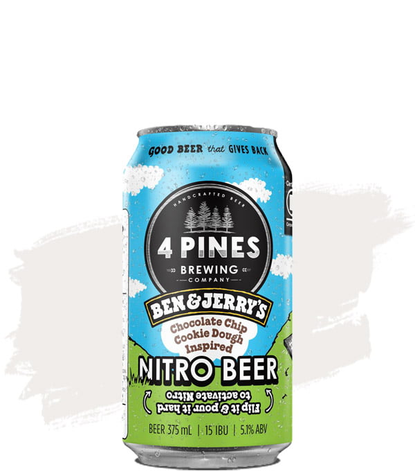 4 Pines Ben & Jerrys Choc Chip Cookie Dough Nitro Ale