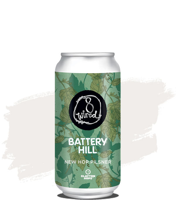 8 Wired Battery Hill New Hop Pilsner