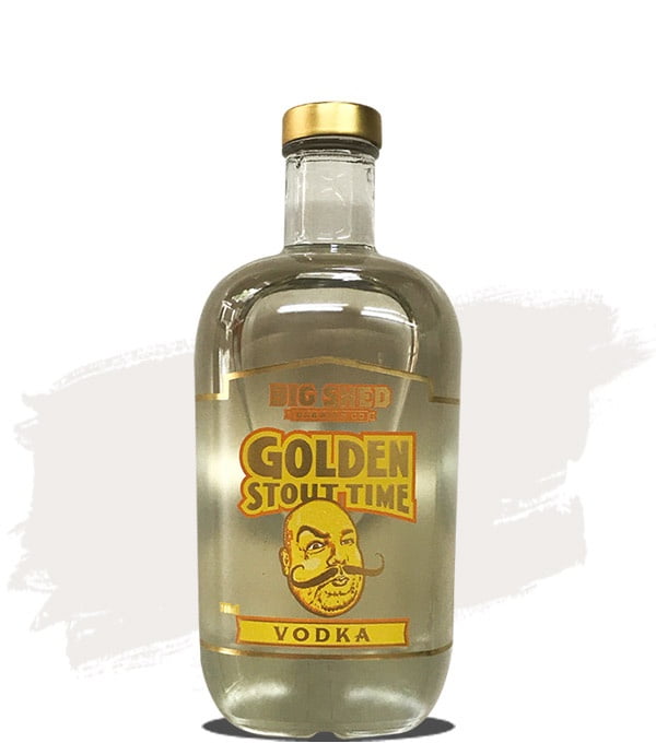Big Shed Golden Stout Time Vodka