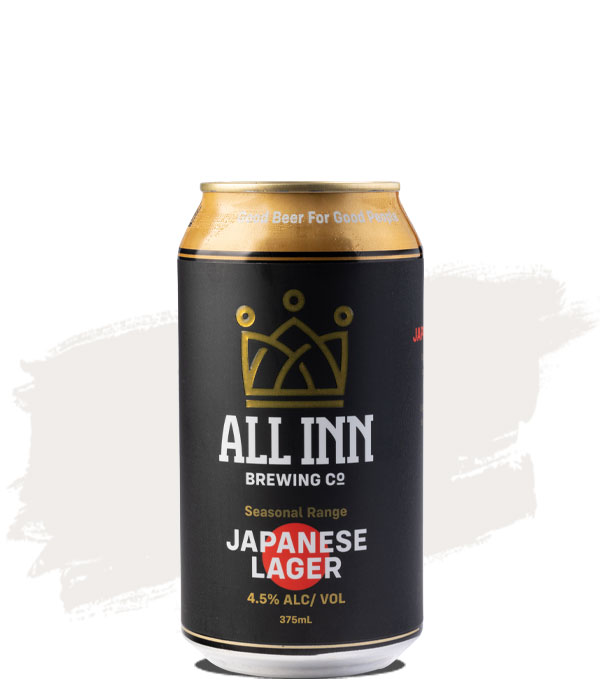 All Inn Brewing Seasonal Range Japanese Lager