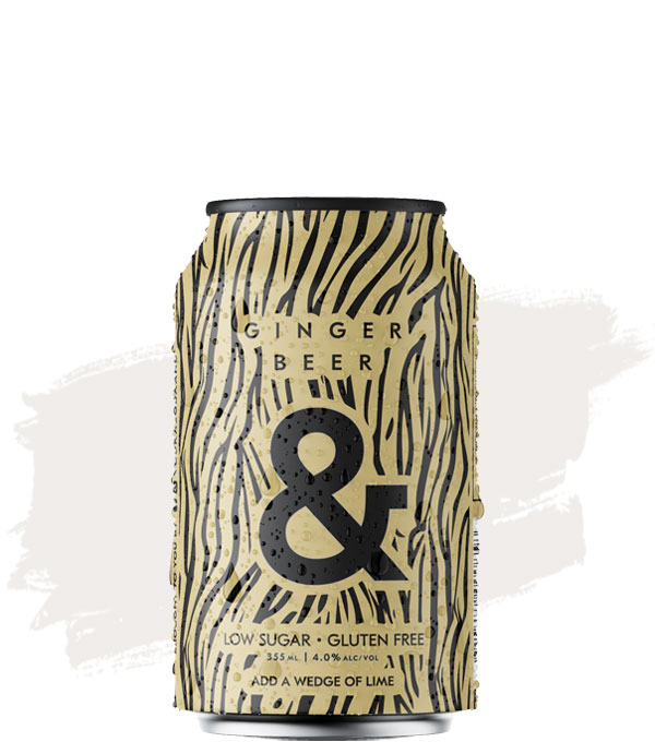 Ampersand Ginger Beer & Low Suger Gluten Free - 16 Pack