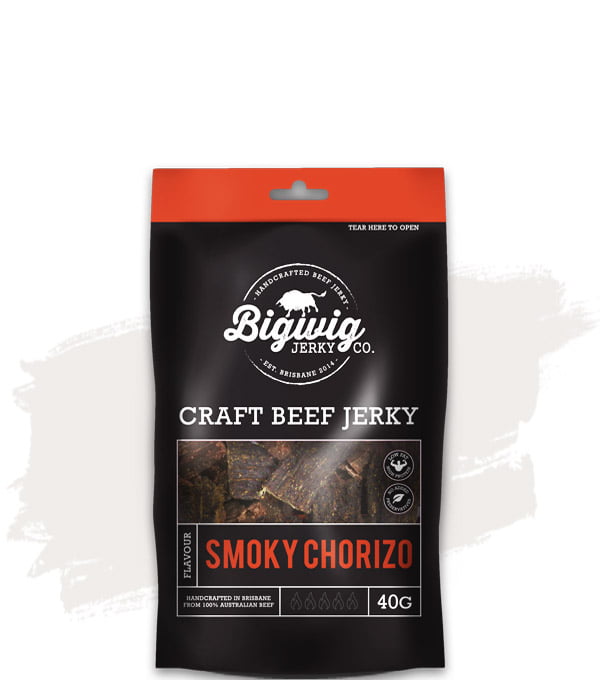 Bigwig Jerky Co. Smoky Chorizo Beef Jerky (40g)