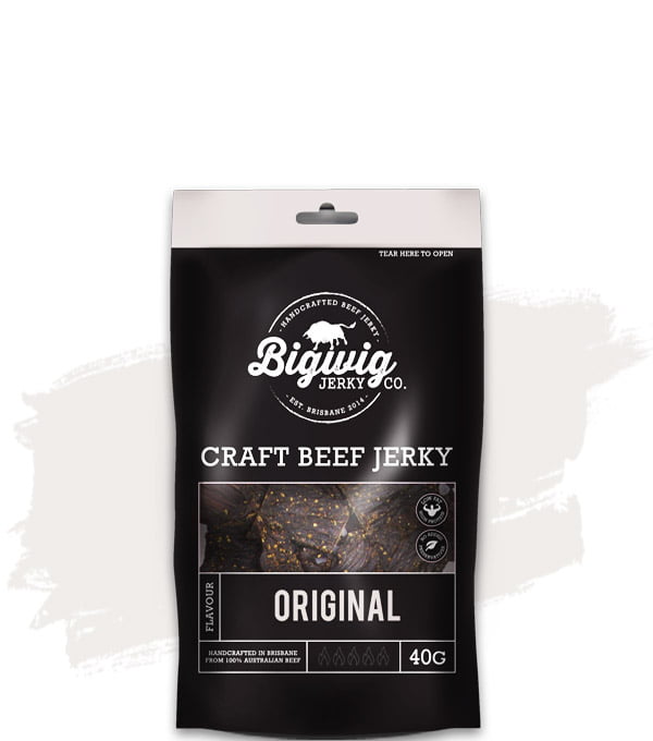 Bigwig Jerky Co. Original Beef Jerky (40g)