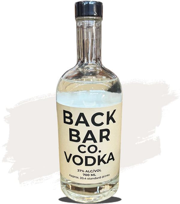 Back Bar Co Vodka 37% Bottle 700ml