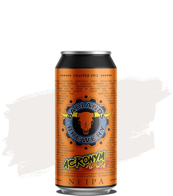 Badlands Acronym Abuse Chapter Two NEIPA