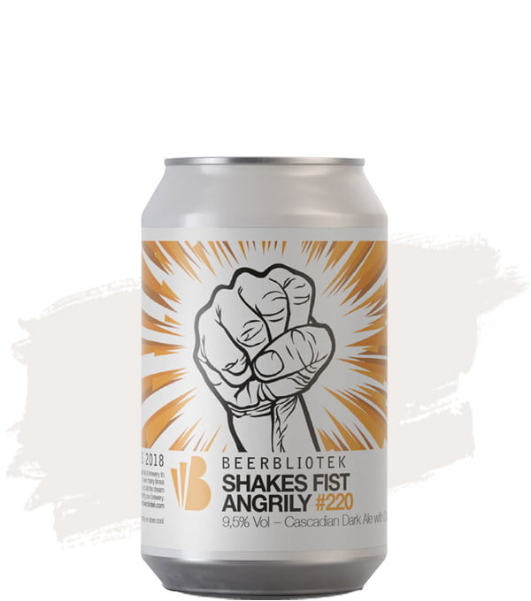 Beerbliotek Shakes Fist Angrily