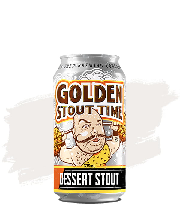 Big Shed Golden Stout Time Can
