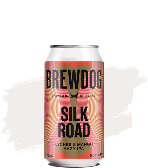 BrewDog Silk Road Mango and Lychee Hazy IPA