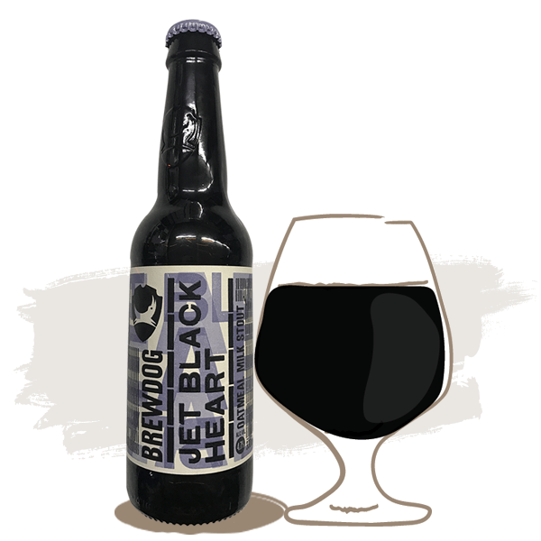 Brewdog Jet Black Heart Oatmeal Milk Stout