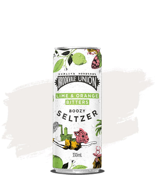 Brookvale Union Lime & Orange Seltzer