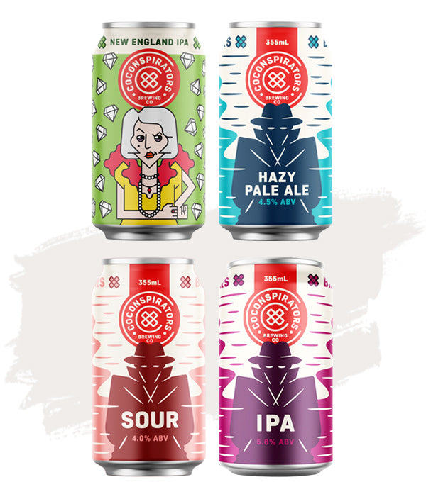 Co-Conspirators Brewing Mixed Pack