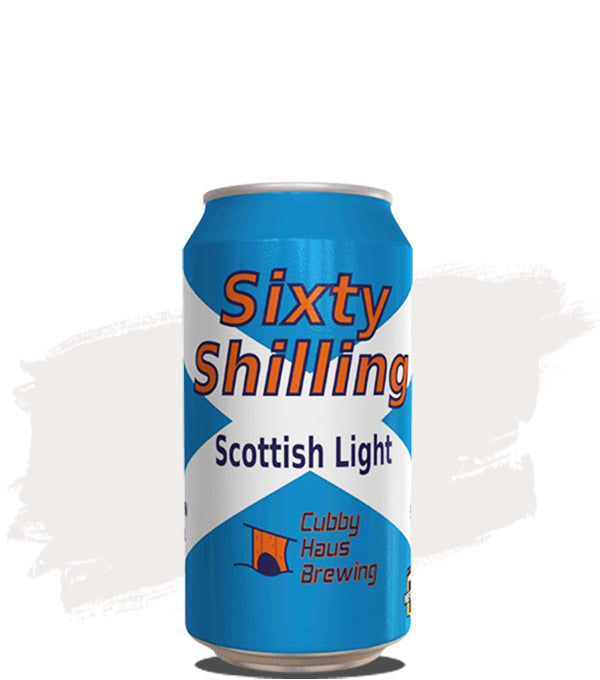 Cubby Haus Brewing Sixty Shilling Scottish LightÂ -