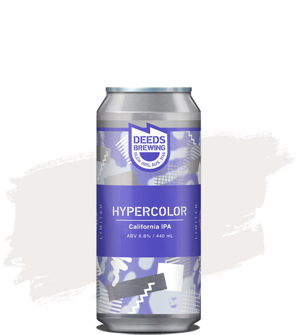 Deeds Brewing Hypercolor California IPA