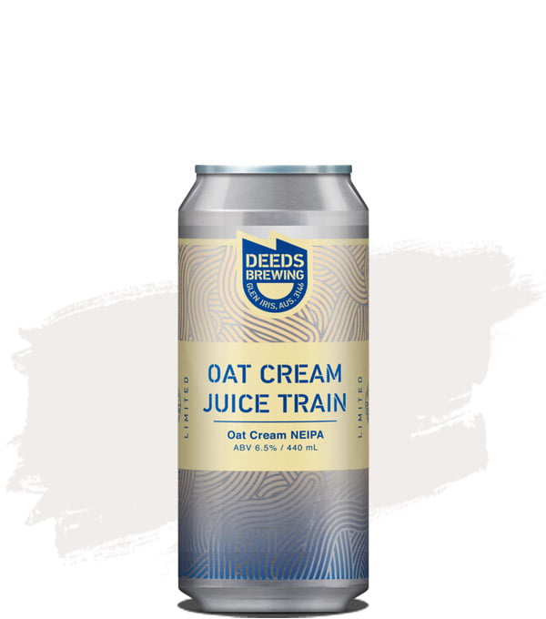 Deeds Brewing Oat Cream Juice Train NEIPA