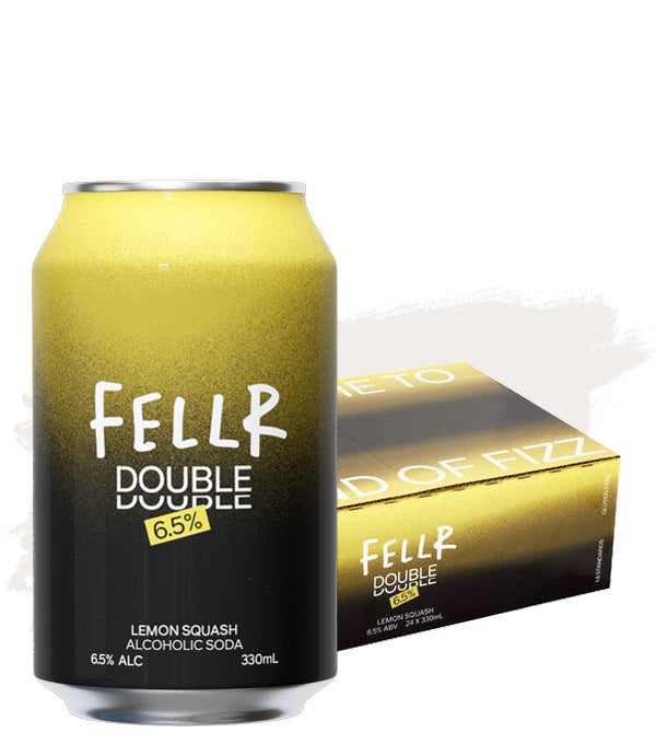FELLR Double Lemon Squash Seltzer 6.5%