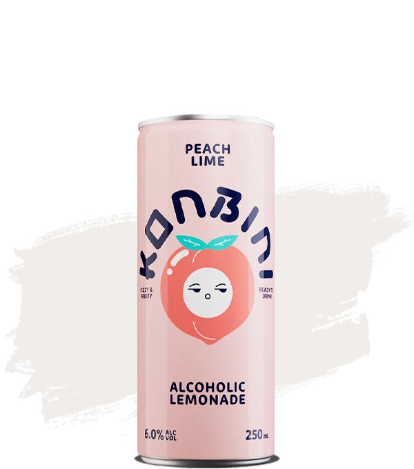 Konbini Alcoholic Lemonade Peach Lime