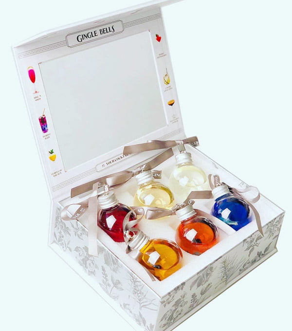 Gingle Bells – Gin Filled Christmas Baubles (Set of 6)