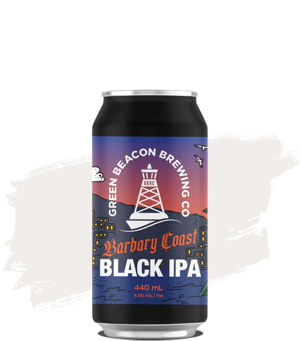 Green Beacon Barbary Coast Black IPA
