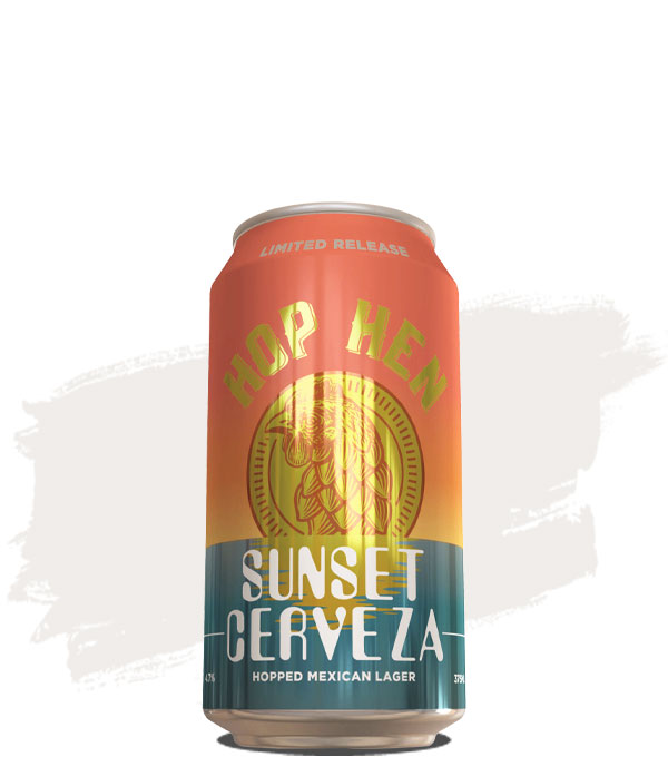 Hop Hen Brewing Sunset Cerveza Hopped Mexican Lager
