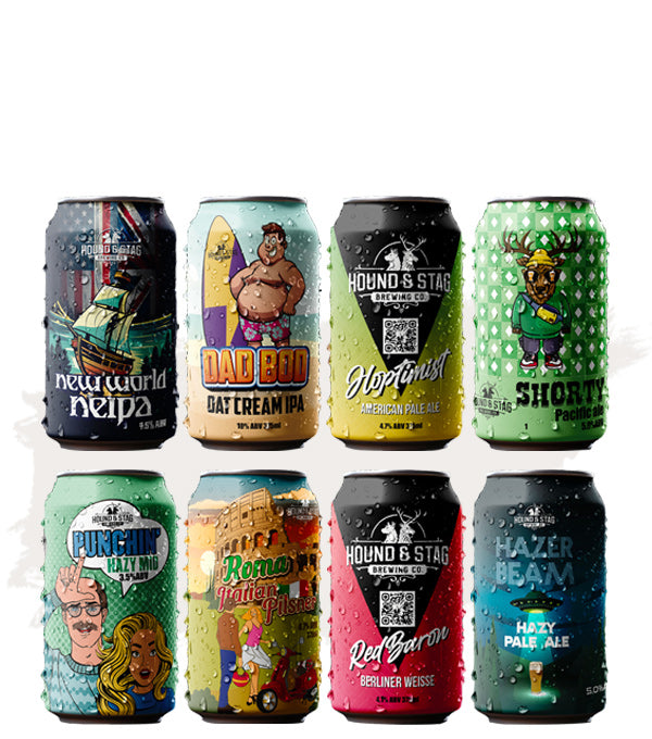 Hound and stag Brewing Mixed box