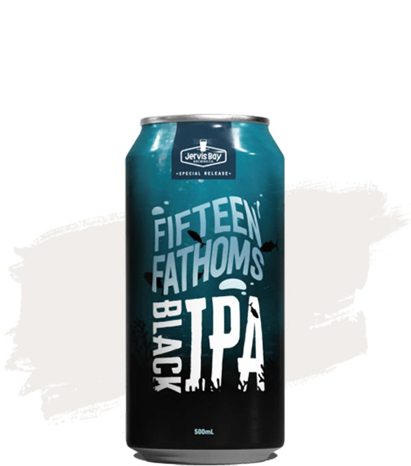 Jervis Bay 15 Fathoms Black IPA 500ml